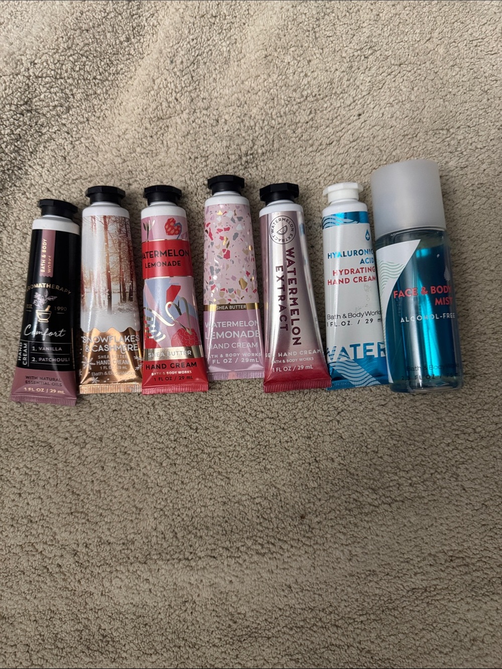 Bath & Body Works Assorted Hand Creams & Mist —